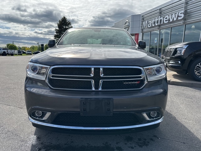 Used 2018 Dodge Durango SXT Plus with VIN 1C4RDJAG5JC385908 for sale in Liverpool, NY
