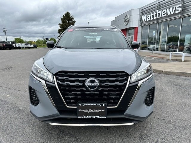 Certified 2024 Nissan Kicks SR with VIN 3N1CP5DV9RL535066 for sale in Liverpool, NY