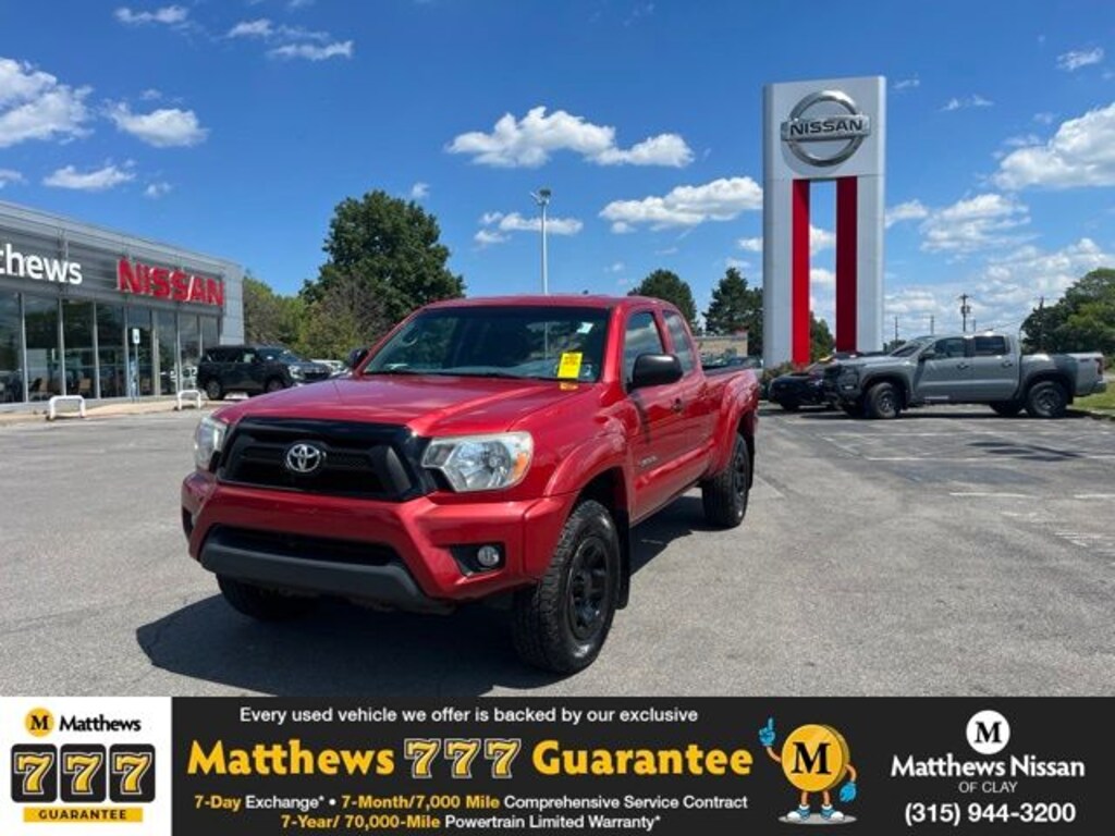 Used 2015 Toyota Tacoma 4x4 V6 Truck Access Cab