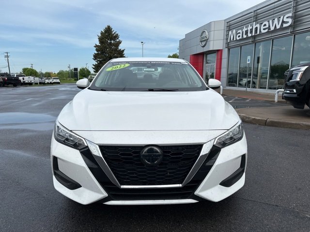 Certified 2022 Nissan Sentra SV with VIN 3N1AB8CV3NY319090 for sale in Liverpool, NY