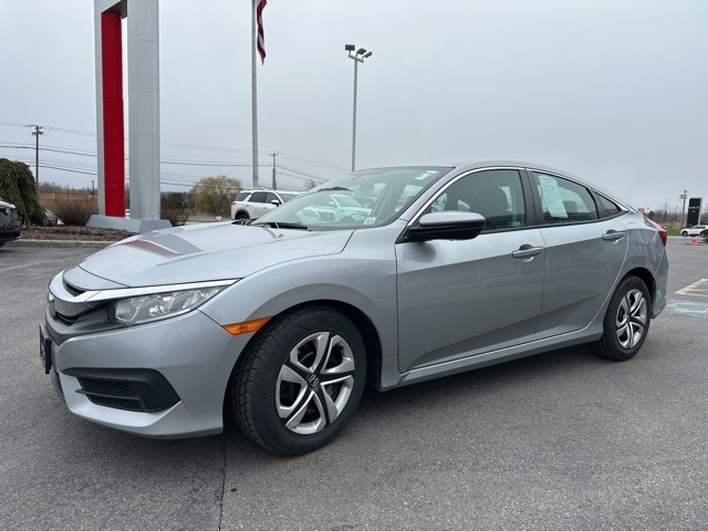 Used 2018 Honda Civic LX with VIN 19XFC2F54JE209508 for sale in Liverpool, NY