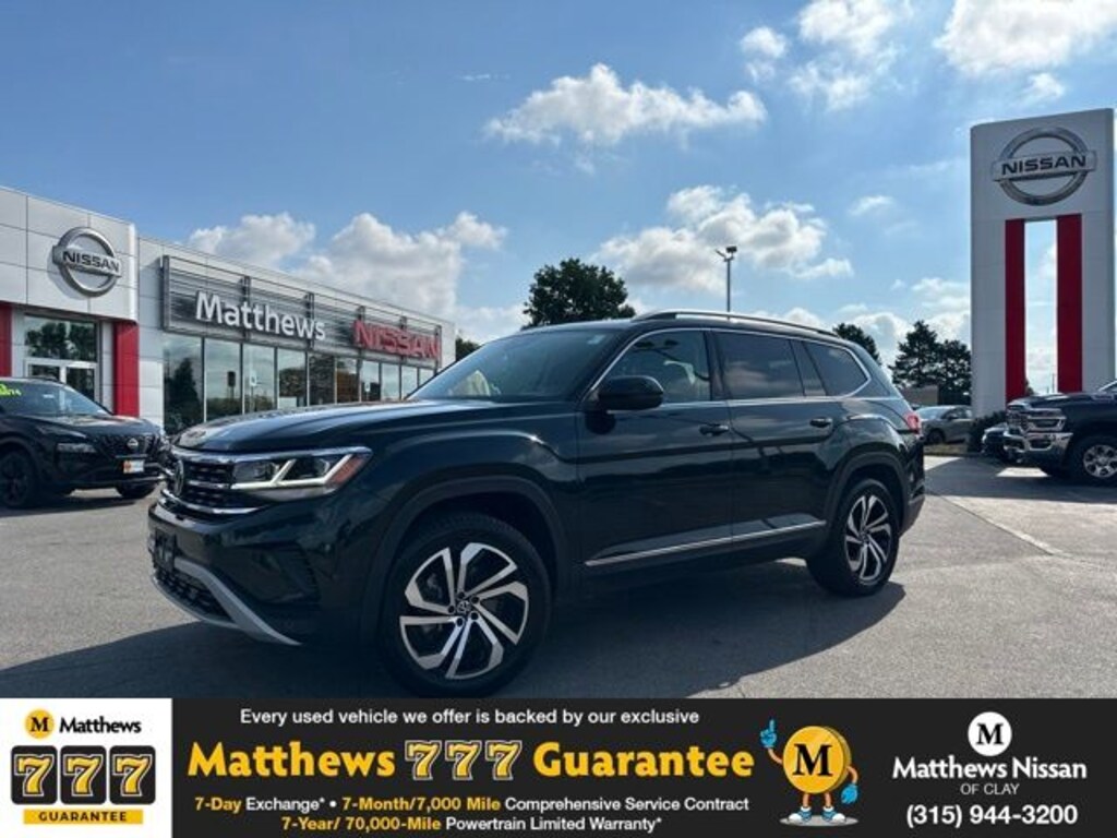 Used 2021 Volkswagen Atlas 3.6L V6 SEL Premium 4MOTION SUV