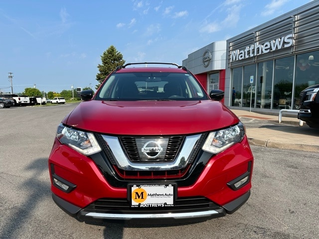 Used 2017 Nissan Rogue SV with VIN 5N1AT2MV0HC873122 for sale in Liverpool, NY