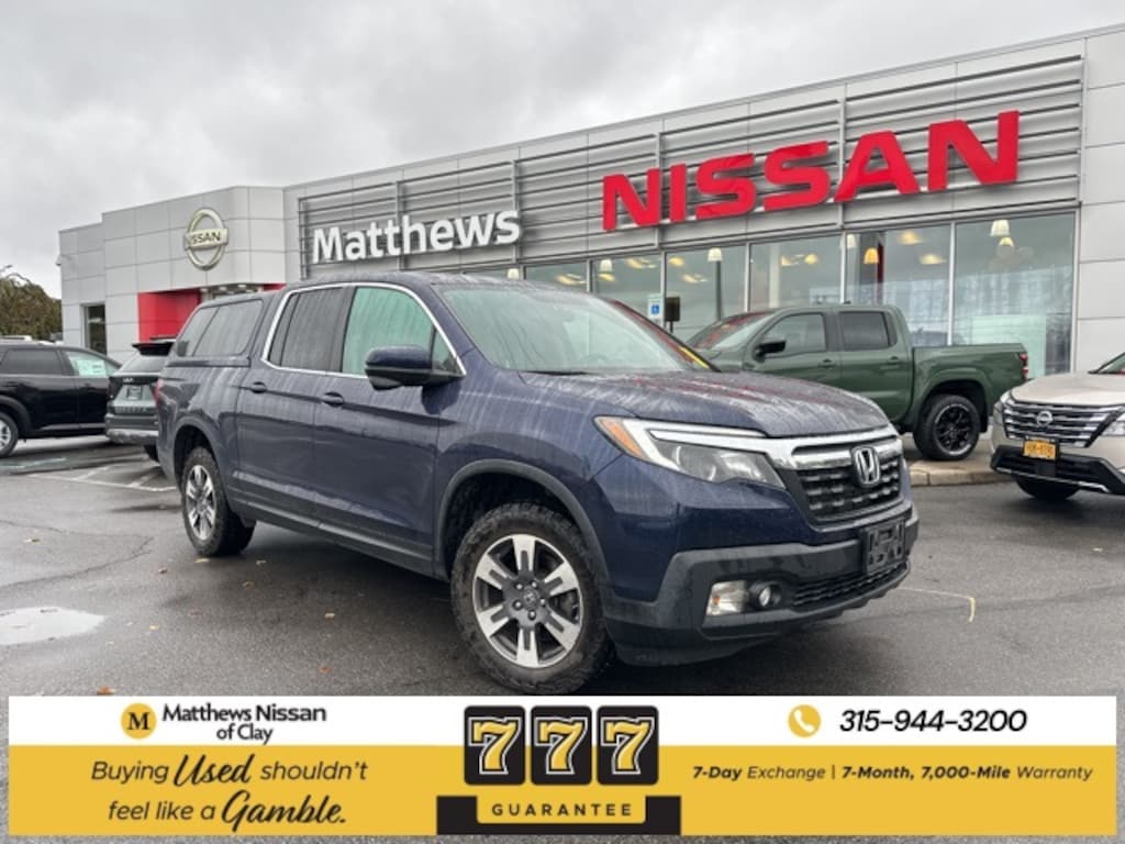 Used 2019 Honda Ridgeline RTL-T AWD Truck Crew Cab