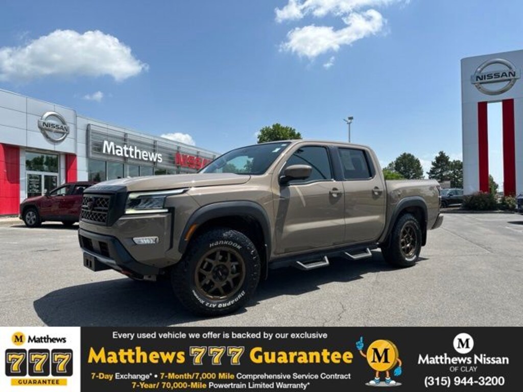 Certified 2023 Nissan Frontier PRO-4X Truck Crew Cab