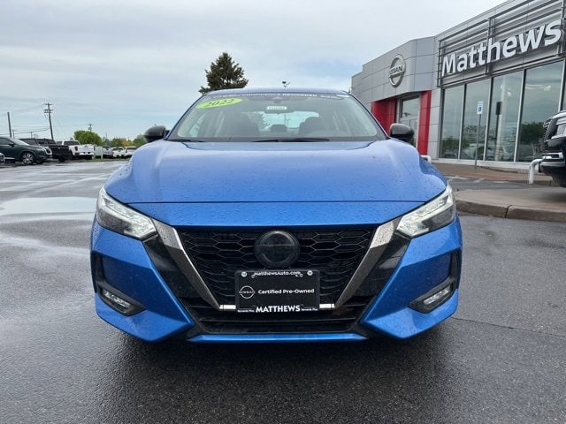 Certified 2022 Nissan Sentra SR with VIN 3N1AB8DV8NY255515 for sale in Liverpool, NY