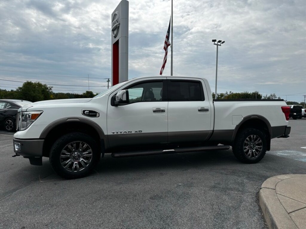 Used 2016 Nissan Titan XD Platinum Reserve Diesel Truck Crew Cab