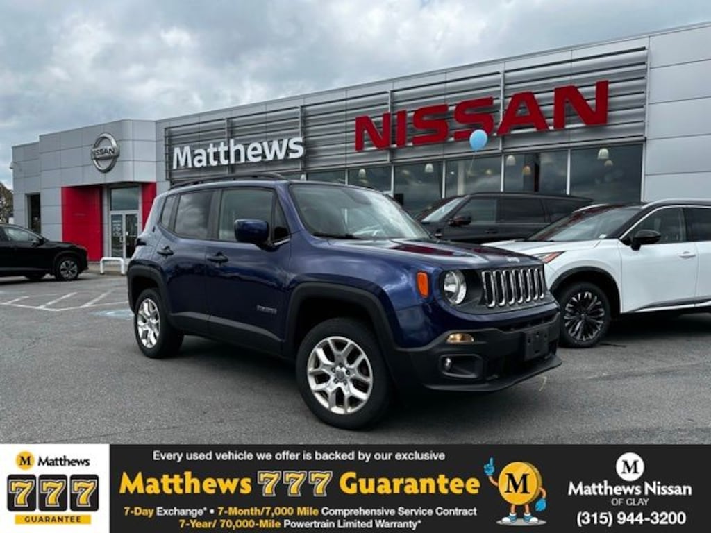 Used 2017 Jeep Renegade Latitude 4x4 SUV