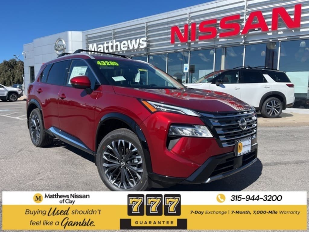 New 2026 Nissan Rogue Platinum SUV