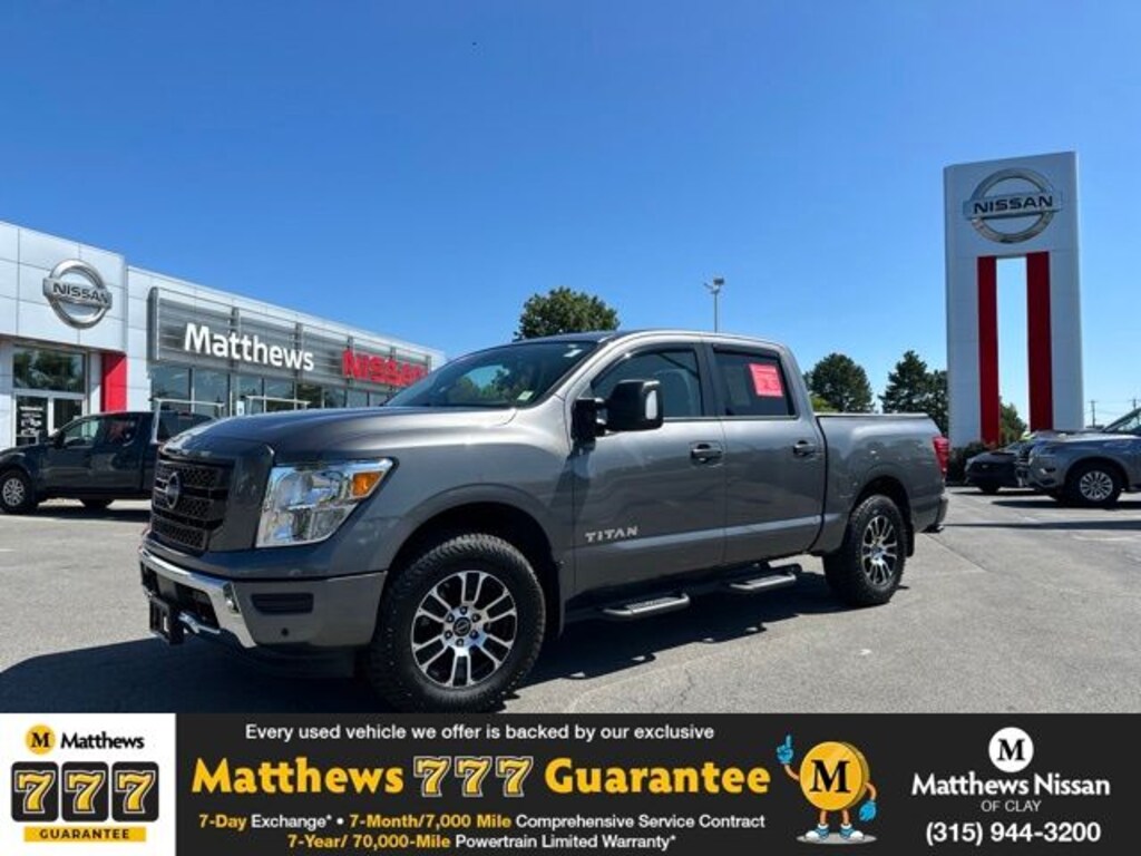 Certified 2024 Nissan Titan SV Truck Crew Cab
