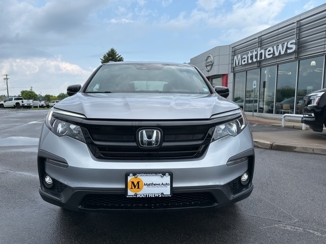 Used 2022 Honda Pilot TrailSport with VIN 5FNYF6H87NB031964 for sale in Liverpool, NY