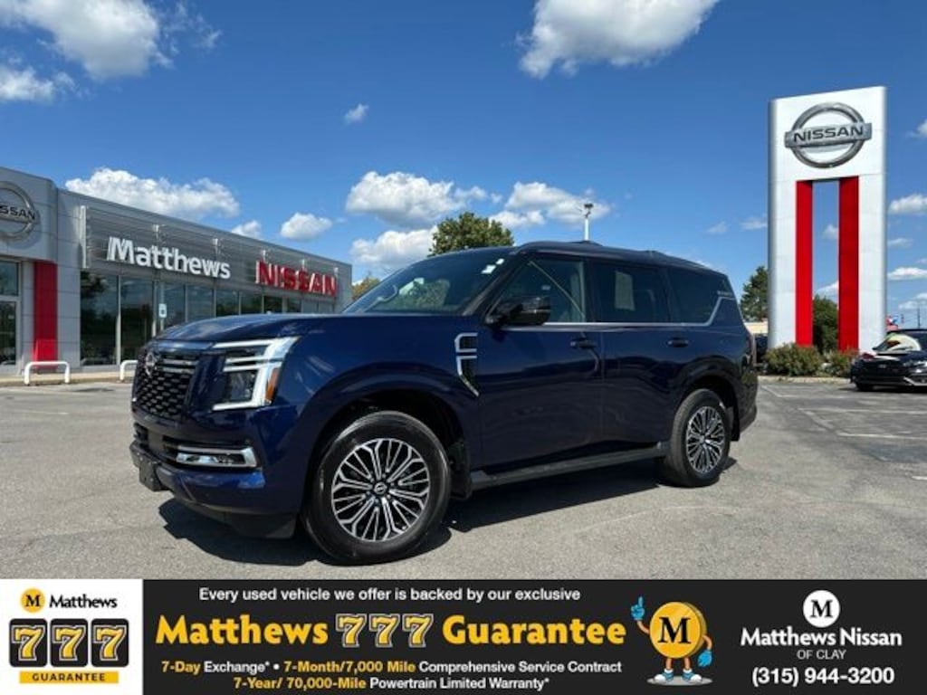 Certified 2025 Nissan Armada Platinum SUV