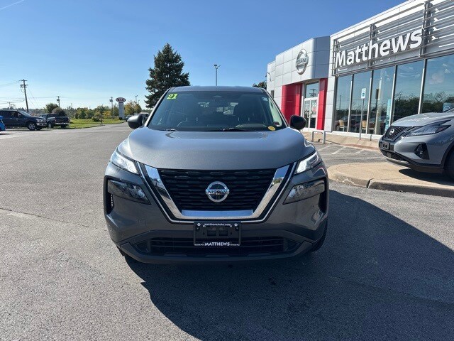Used 2021 Nissan Rogue S with VIN 5N1AT3AB8MC694112 for sale in Vestal, NY