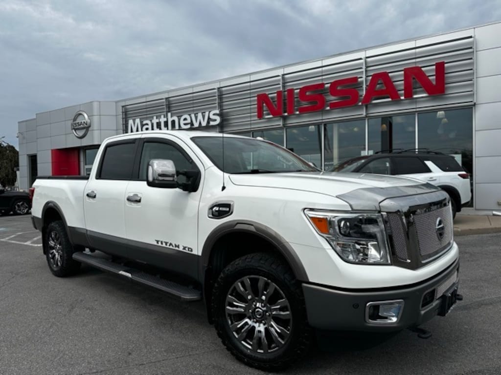 Used 2016 Nissan Titan XD Platinum Reserve Diesel Truck Crew Cab