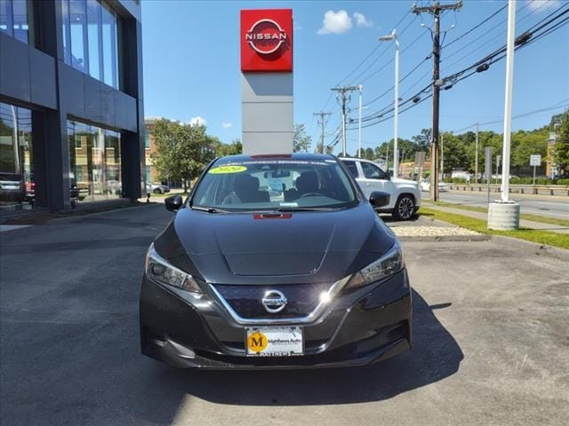 Certified 2020 Nissan Leaf S with VIN 1N4AZ1BP2LC306569 for sale in Wellesley, MA