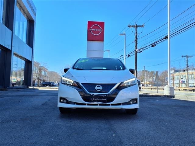 Certified 2020 Nissan Leaf SV with VIN 1N4AZ1CP7LC305173 for sale in Wellesley, MA