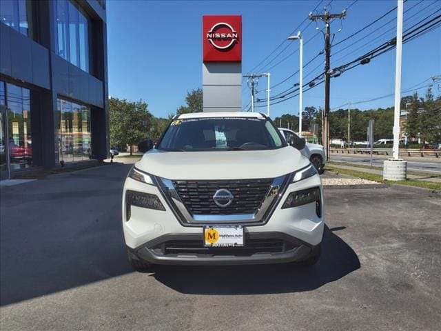 Certified 2021 Nissan Rogue S with VIN 5N1AT3AB0MC754044 for sale in Wellesley, MA