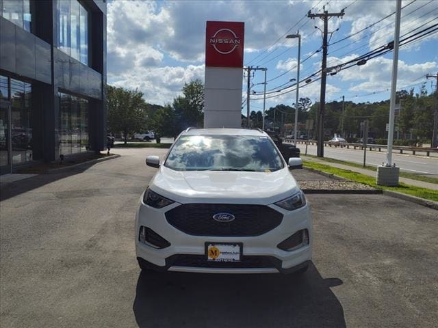 Used 2022 Ford Edge ST-Line with VIN 2FMPK4J97NBA42759 for sale in Wellesley, MA