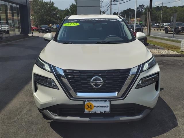 Certified 2021 Nissan Rogue SV with VIN JN8AT3BB2MW208013 for sale in Wellesley, MA