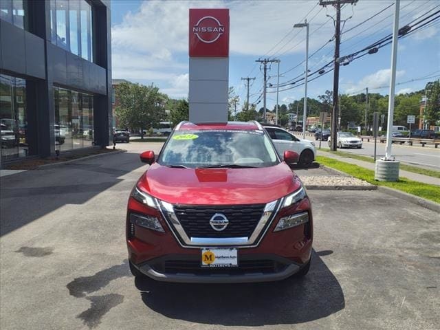 Certified 2021 Nissan Rogue SV with VIN 5N1AT3BB2MC807213 for sale in Wellesley, MA