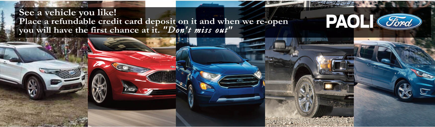 Paoli Ford New Ford & Used Car Dealership in Paoli PA Serving King