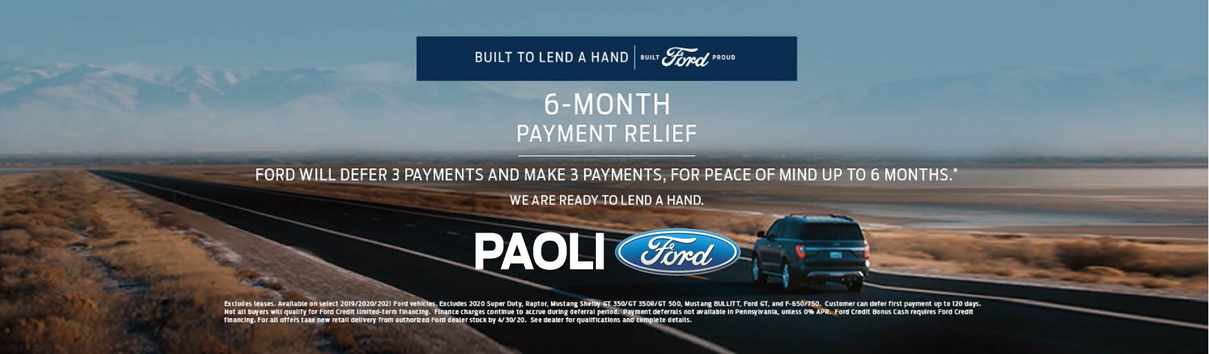 Paoli Ford New Ford & Used Car Dealership in Paoli PA Serving King