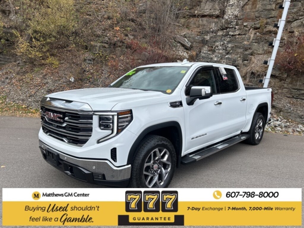 Certified 2022 GMC Sierra 1500 SLT Truck Crew Cab
