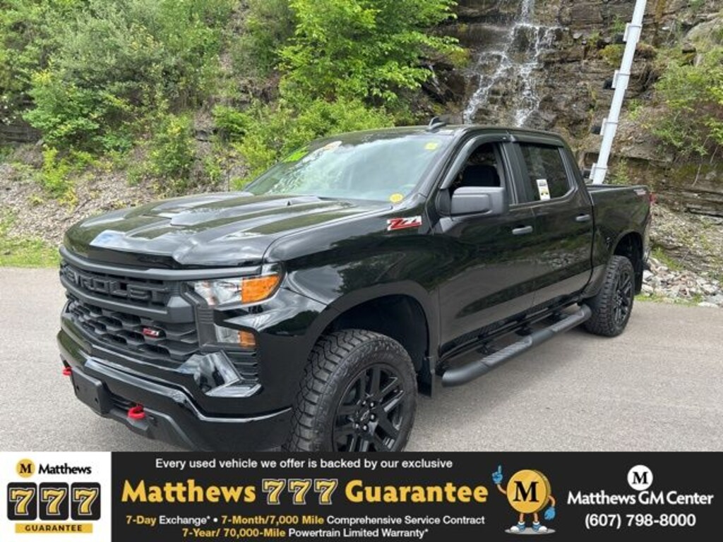Used 2025 Chevrolet Silverado 1500 Custom Trail Boss Truck Crew Cab
