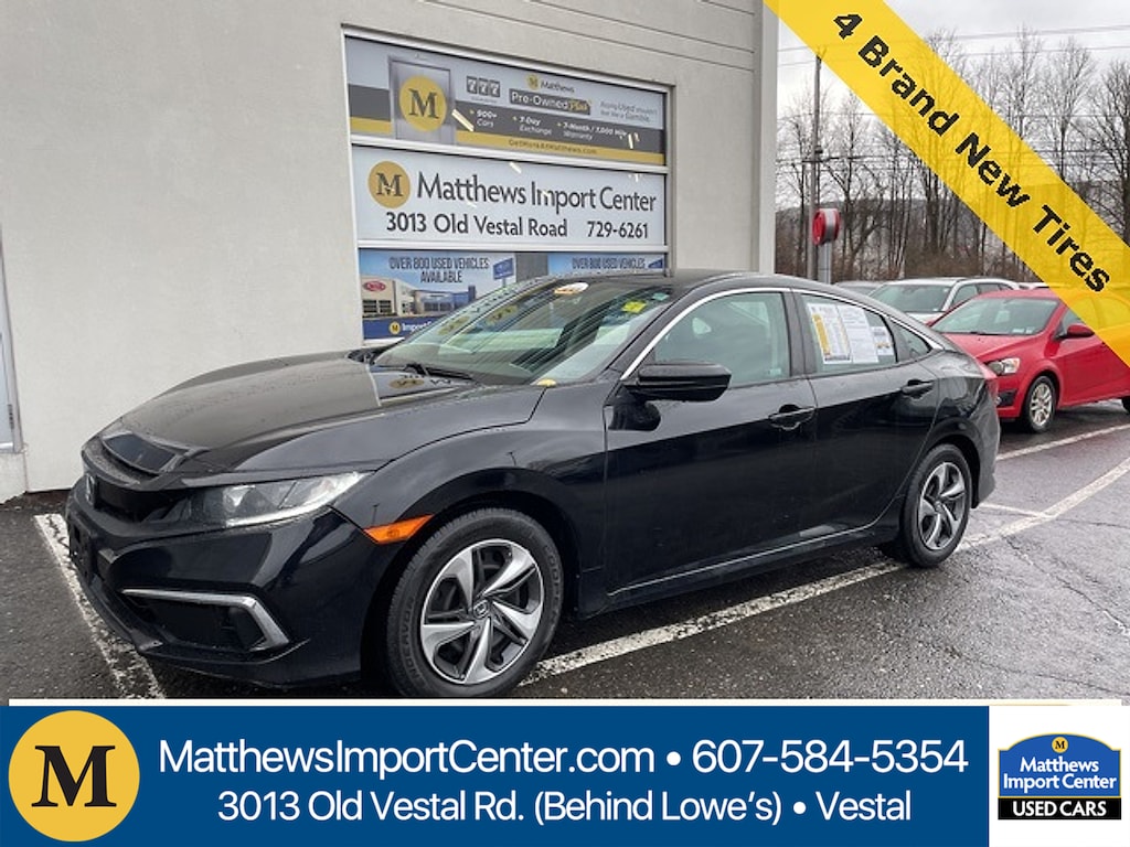Used 2020 Honda Civic LX Sedan