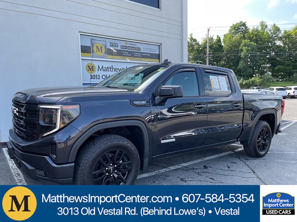 Used 2024 GMC Sierra 1500 4WD Crew Cab Short Box Elevation With 3SB Truck Crew Cab