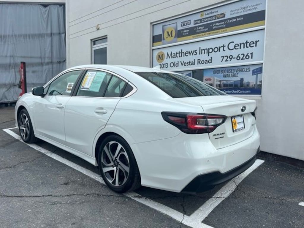 Certified 2022 Subaru Legacy Limited Sedan