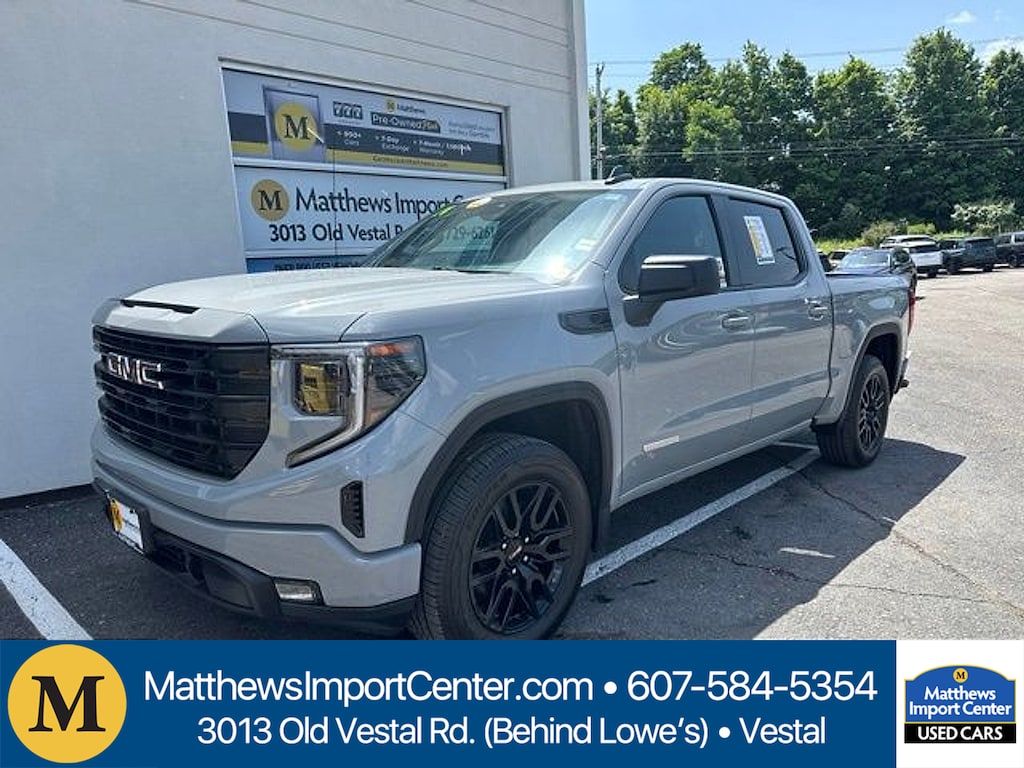 Used 2024 GMC Sierra 1500 4WD Crew Cab Short Box Elevation With 3VL Truck Crew Cab