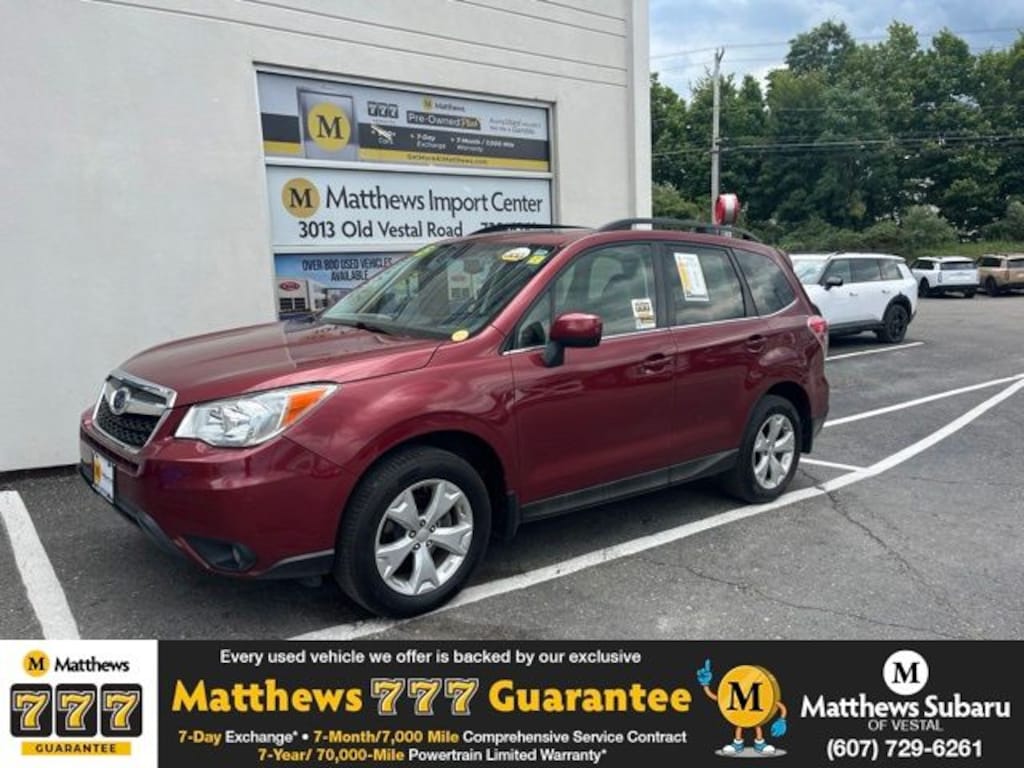 Used 2015 Subaru Forester 2.5i Limited SUV