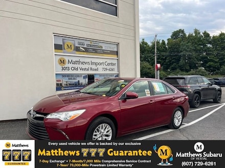 2017 Toyota Camry LE Sedan