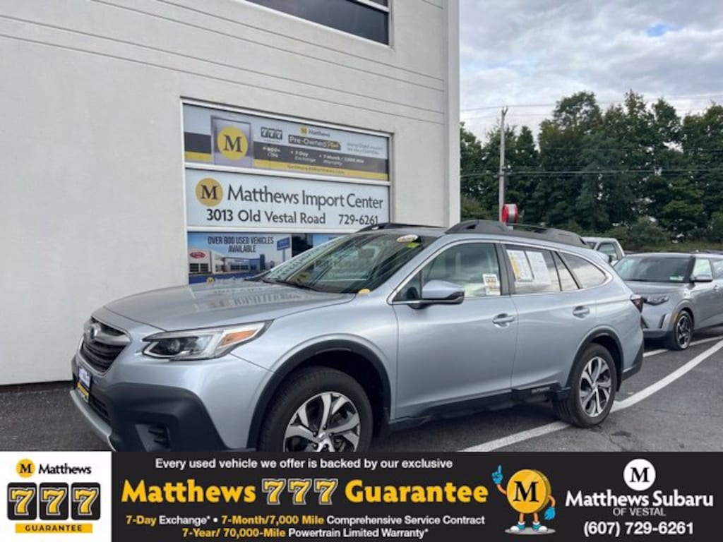 Certified 2022 Subaru Outback Limited SUV