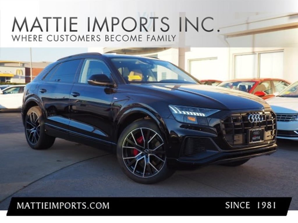 New 2019 Audi Q8 For Sale At Mattie Audi Vin Wa1fvaf11kd010432