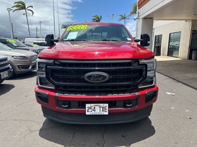 Used 2021 Ford F-250 Super Duty Lariat with VIN 1FT7W2B63MEC54157 for sale in Kahului, HI