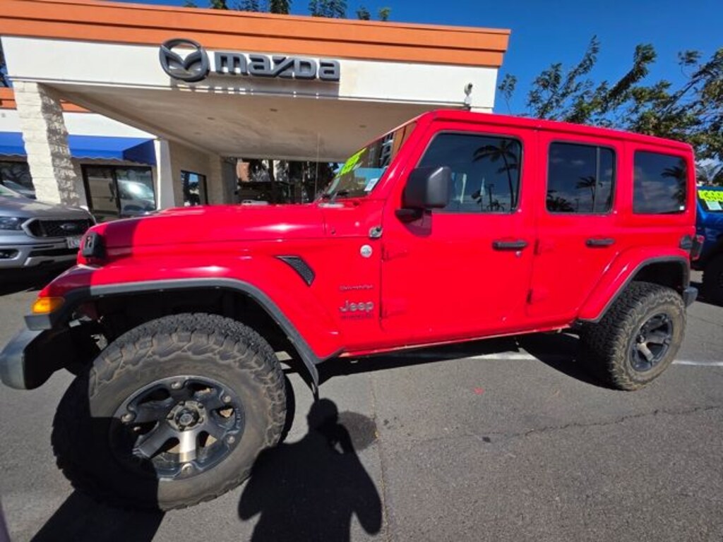 Used 2019 Jeep Wrangler Unlimited Sahara 4x4 SUV
