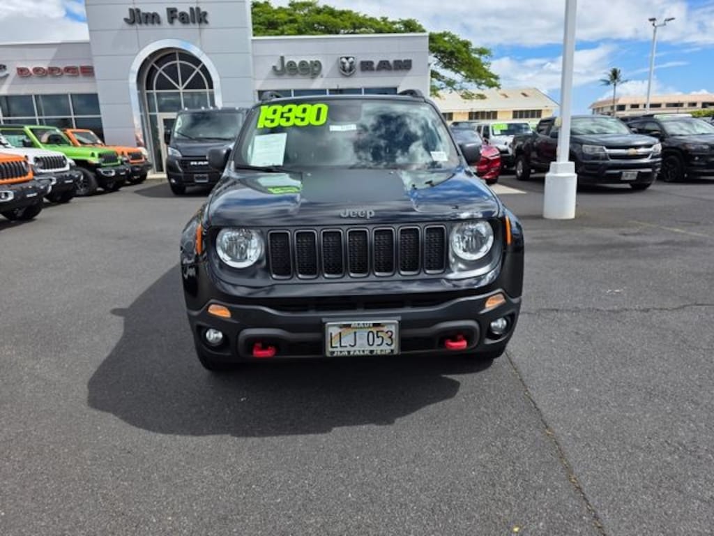 Used 2019 Jeep Renegade Trailhawk 4x4 SUV