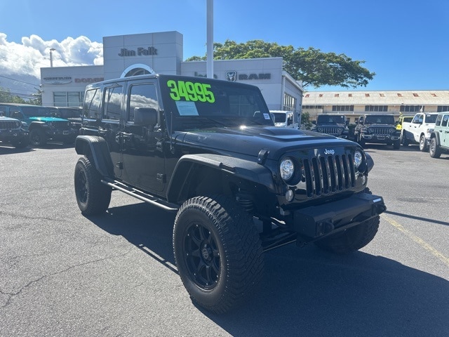 Used 2018 Jeep Wrangler JK Unlimited Altitude with VIN 1C4HJWEGXJL890581 for sale in Kahului, HI