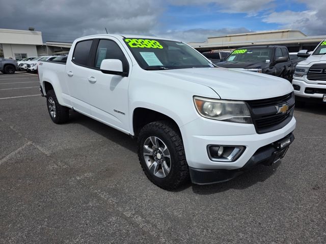Summit White 2017 Chevrolet Colorado Pickup Truck Four-Wheel Drive 8-Speed Automatic