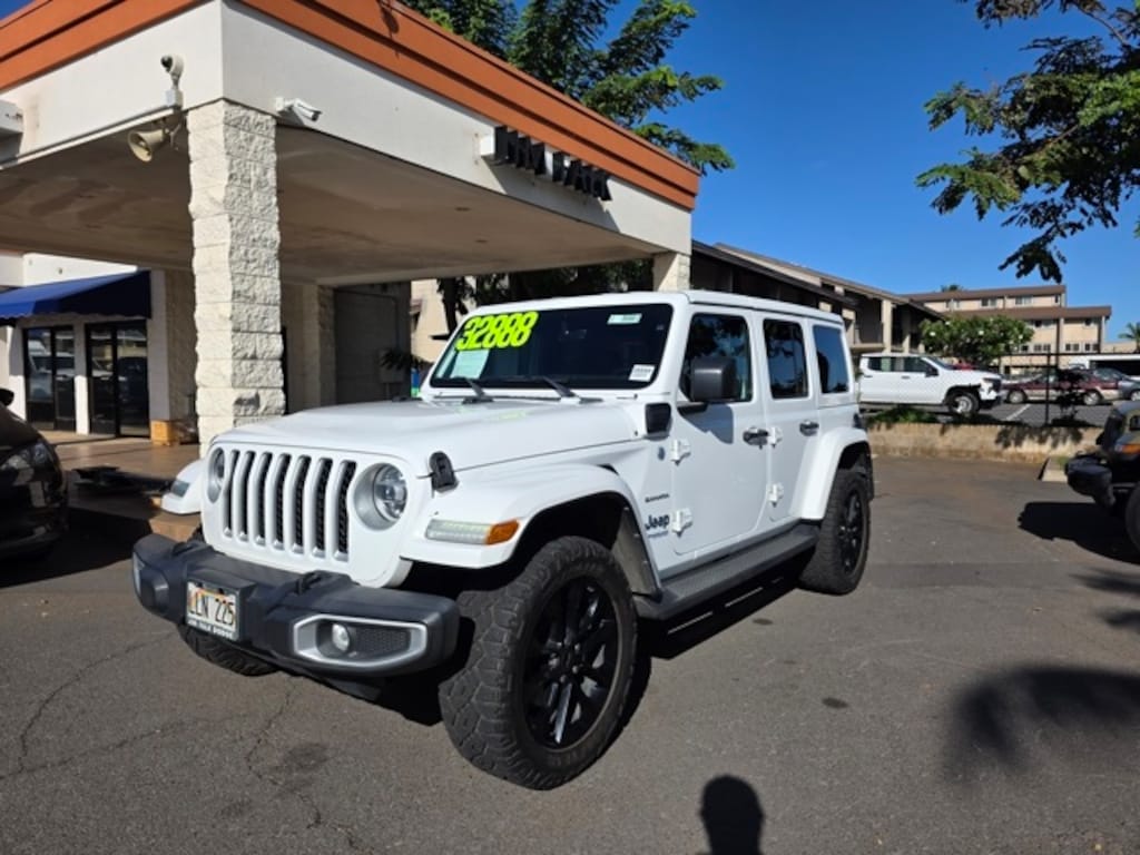Used 2021 Jeep Wrangler 4xe Sahara SUV