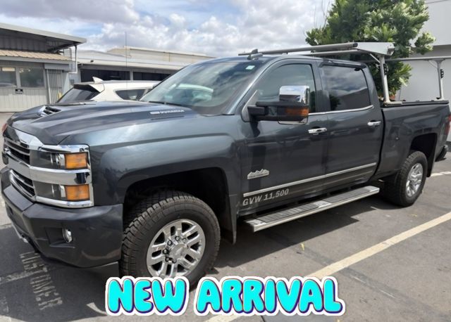 Gray (Graphite) 2018 Chevrolet Silverado 3500HD Pickup Truck Four-Wheel Drive 6-Speed Automatic