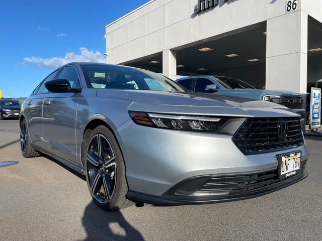 Used 2023 Honda Accord Hybrid Sport with VIN 1HGCY2F58PA052728 for sale in Kahului, HI