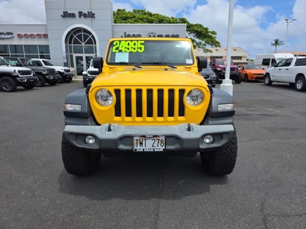 Used 2019 Jeep Wrangler Unlimited Sport 4x4 SUV
