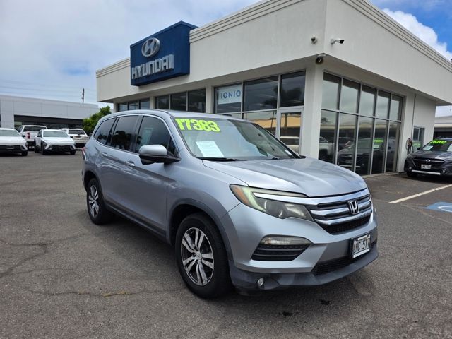 Lunar Silver 2017 Honda Pilot SUV / Crossover All-Wheel Drive 6-Speed Automatic