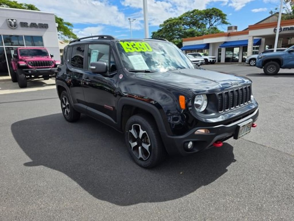 Used 2019 Jeep Renegade Trailhawk 4x4 SUV