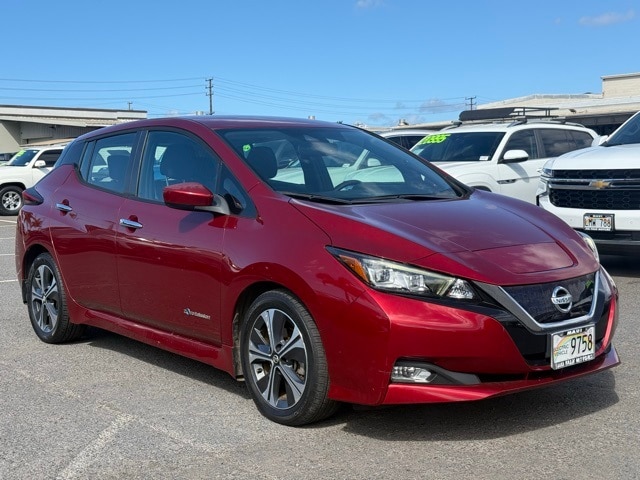 Used 2018 Nissan LEAF SV with VIN 1N4AZ1CP8JC305034 for sale in Kahului, HI