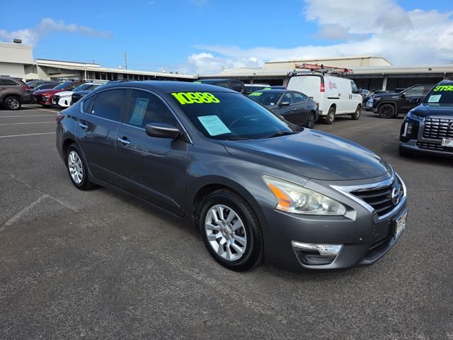 Gray (Gun Metallic) 2015 Nissan Altima 2.5 S Sedan Front-Wheel Drive Continuously Variable Transmission