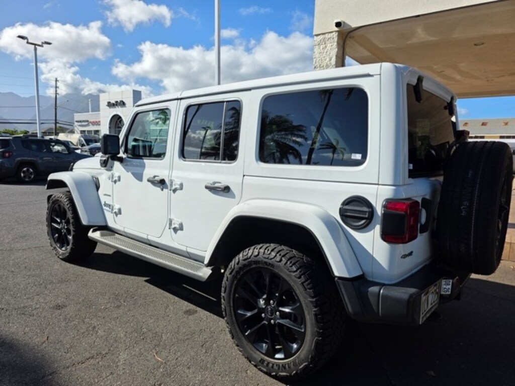 Used 2021 Jeep Wrangler 4xe Sahara SUV
